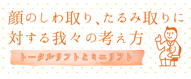 顔のしわとり
